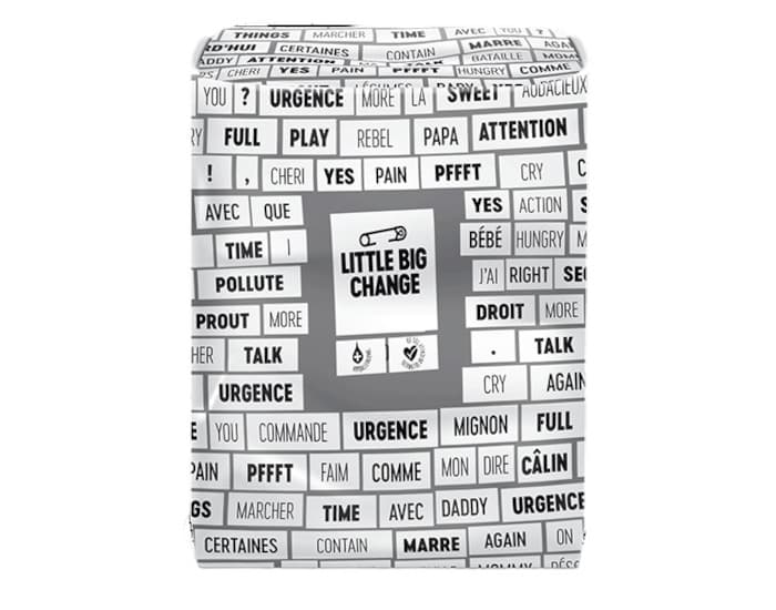 LITTLE BIG CHANGE Couches Écologiques Bébé - Taille 4 - 7-14 kg A l'unité / 23 couches