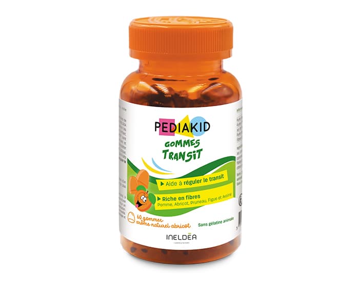PEDIAKID Gommes Transit - 60 gommes
