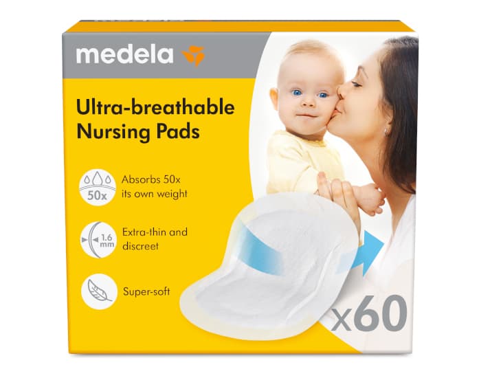 MEDELA Coussinets d'Allaitement Ultra-Respirants Boite de 30