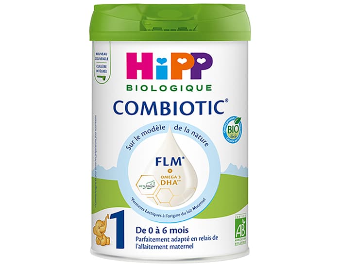 HIPP Lait pour Nourrisson 1 Combiotic FLM - De 0 Ă 6 mois - 800 g