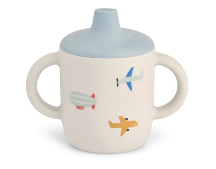 LIEWOOD Tasse d'Apprentissage Neil - Aviator Ecru - 150 ml