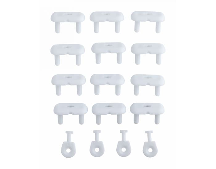 TIGEX Lot de 12 Cache-Prise