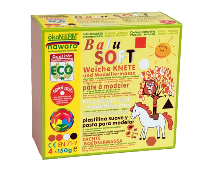 OKONORM Pâte à Modeler Naturelle Neutre - Dès 3 ans