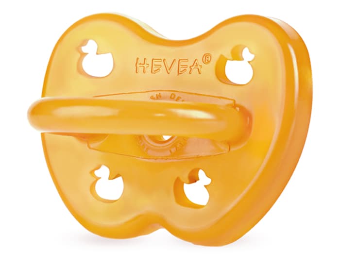 HEVEA Sucette Symétrique en Caoutchouc Naturel 0-3 mois