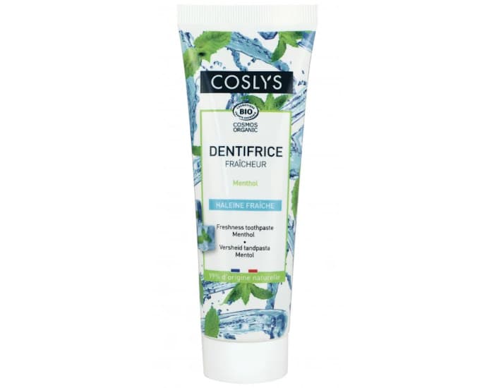 COSLYS Dentifrice Fraîcheur Menthol - 100 g