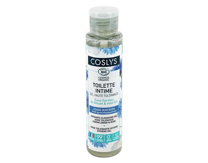 COSLYS Gel Toilette Intime Haute Tolérance Sans Parfum 100 ml - Format Voyage