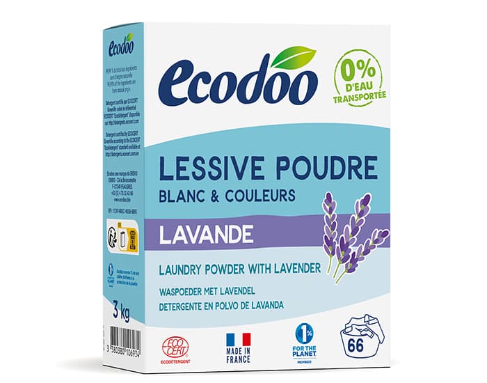 ECODOO Poudre à Linge concentrée - 3 kg 3 kg
