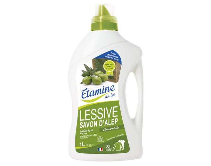 ETAMINE DU LYS Lessive Liquide Concentrée au Savon d'Alep - 1 L