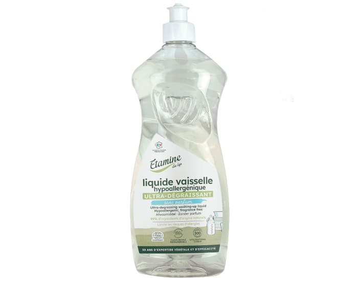 ETAMINE DU LYS Liquide Vaisselle Hypoallergénique Sans Parfum 1 litre