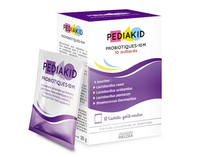 PEDIAKID Probiotiques 10 M - Dès 12 mois - 10x2 g