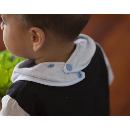 Bavoir de dentition Bandana "gris"