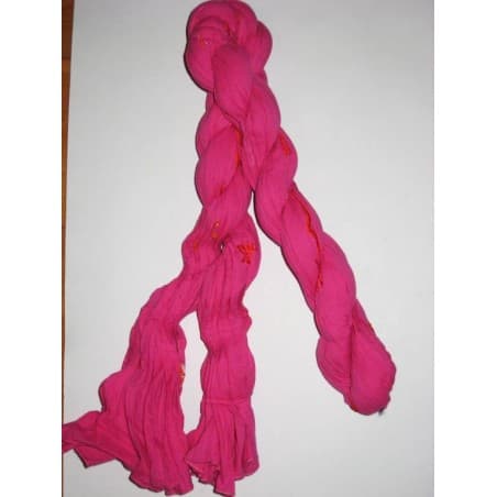 Echarpe Chech modèle Julia fushia