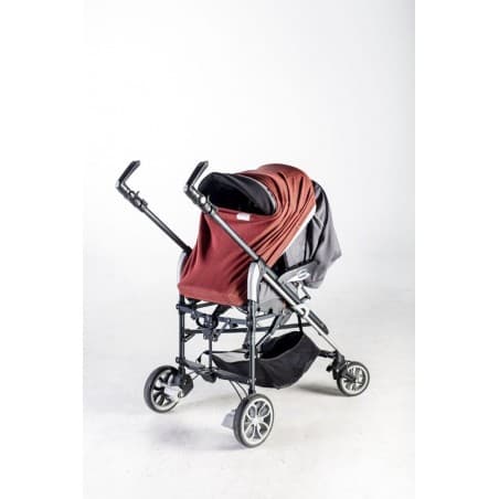 Protection en coton extensible multifonction uni brun