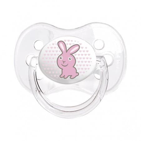 Sucette orthodontique motif: lapin taille: C