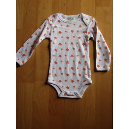 Body en coton 'étoiles' 12 mois