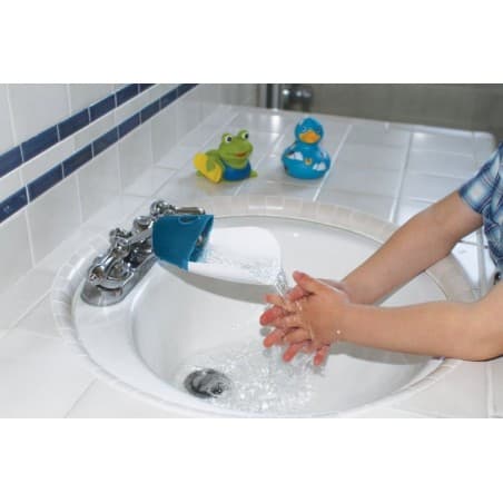 Extensions de robinet Lot de 2 Gris-Bleu