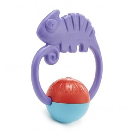 Hochet-Anneau de dentition 'caméléon'