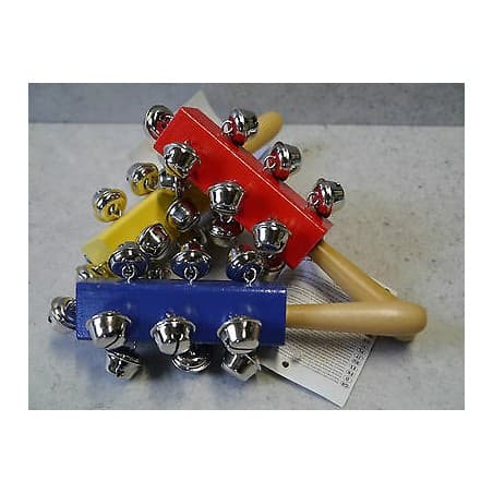 Hochet bleu à grelots