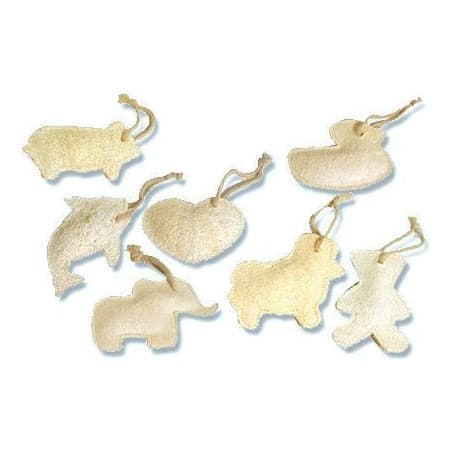 2 éponges de bain 'Loofah'