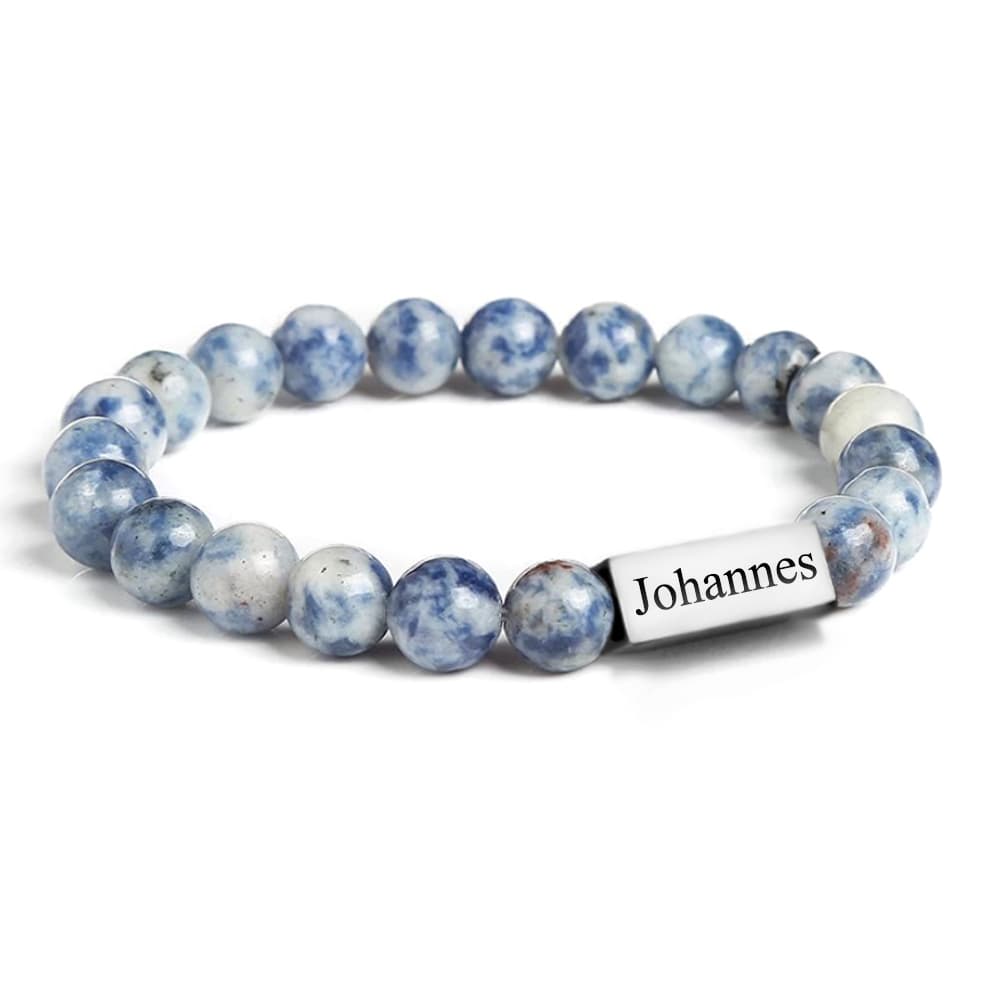 Bracelet sodalite personnalisé - 2570