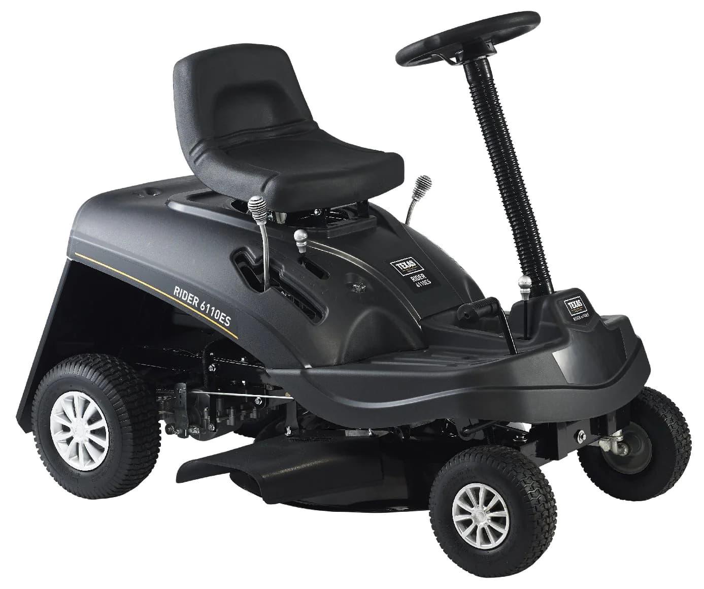 Texas Aufsitzmäher Rider 6110ES Black Series – Modell 2024