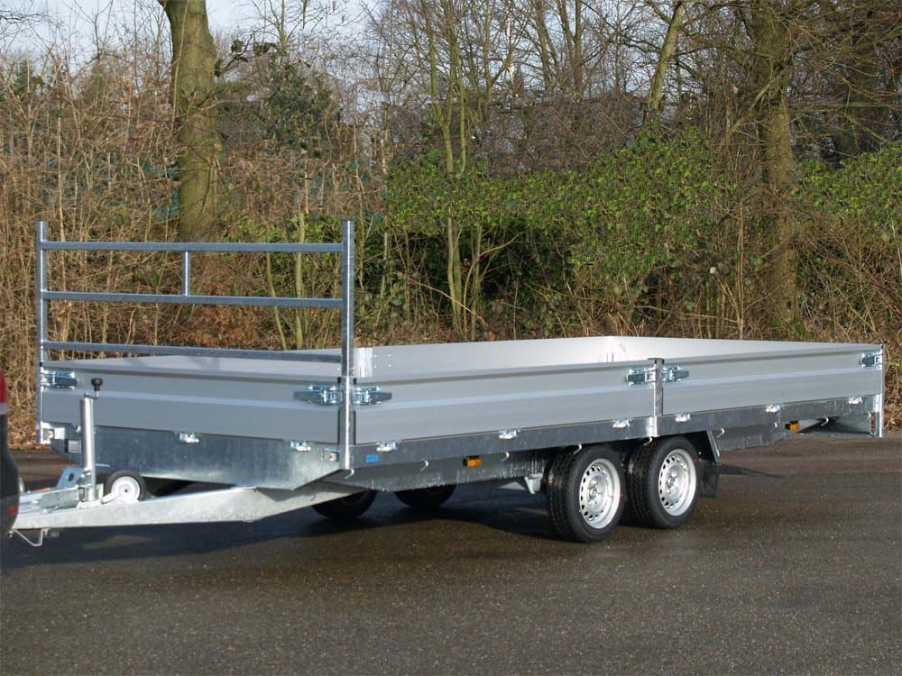 Hapert Azure H-2 3000 Pritschenanhänger, 4550 x 1800, mit Mittelstützen