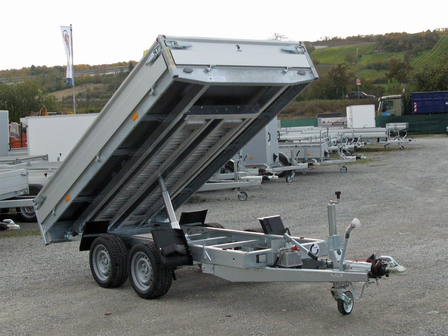 Hapert Cobalt HB-2 2700 Multi Heckkipperanhänger 3050 x 1600