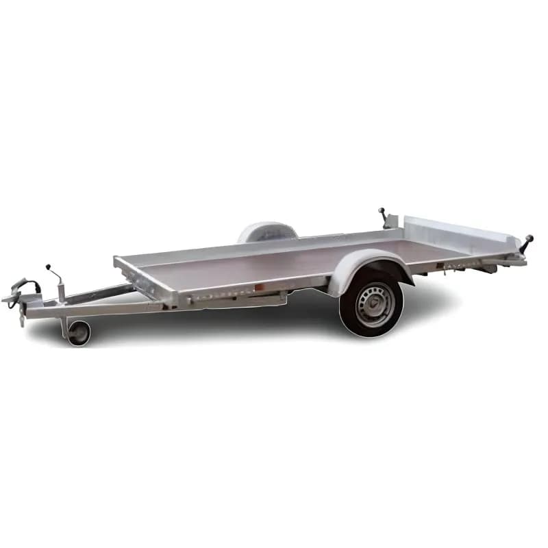 Lider Robust 40370 Pritschenanhänger, zulässiges Gesamtgewicht 500 kg, 304 x 171 x 10 cm, ungebremst