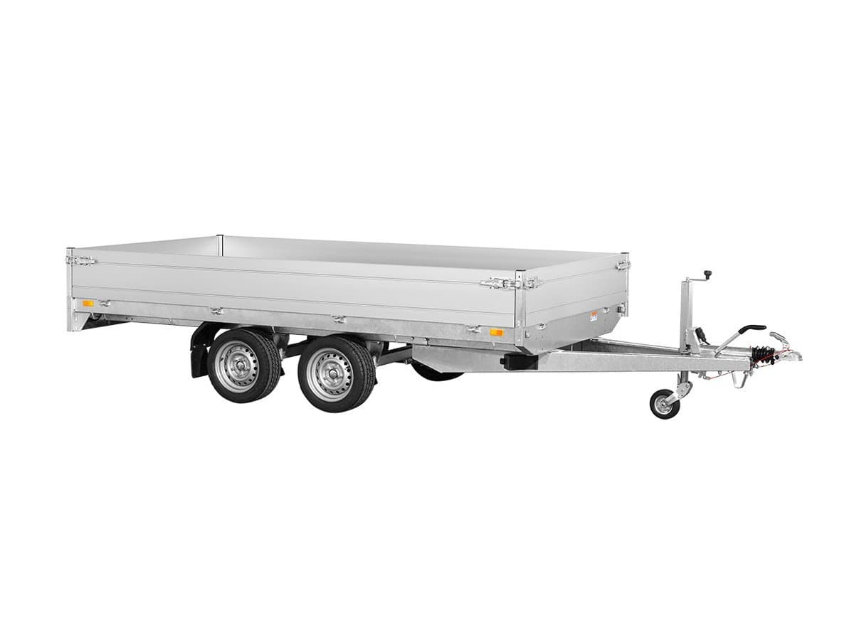 Hapert Azure H-2 2700 Pritschenanhänger 5050 x 2000 mit Mittelstützen