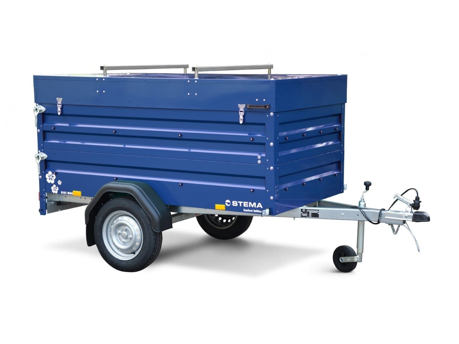 Stema BLUE MAN 750 NutzanhÀnger mit SeitenwÀnden und Abdeckung