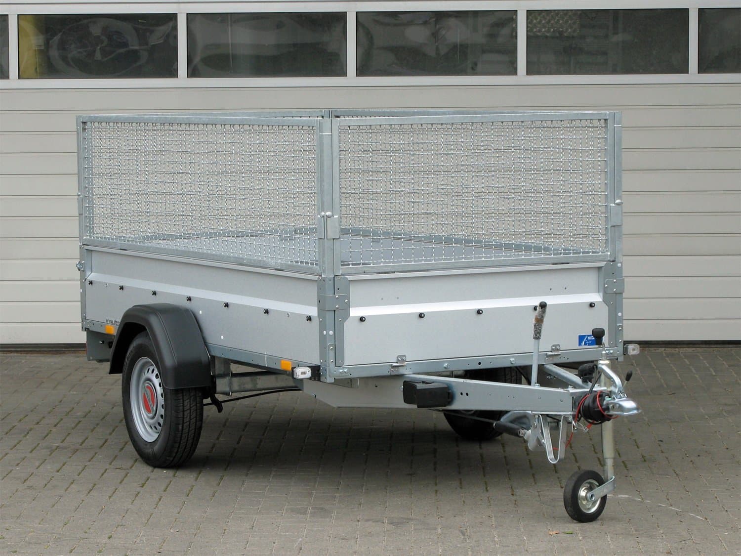 Stema STL 1300 O2 13-25-13.1 Nutzanhänger mit 600 mm hohem Gitteraufsatz