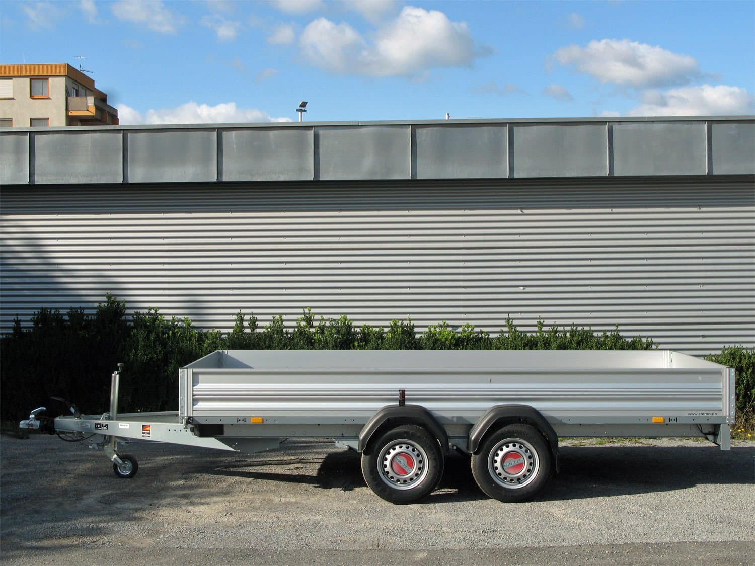 Stema ST O2 35-40-20.2 Nutzanhänger, 3500 kg, mit Aluminium-Bordwänden