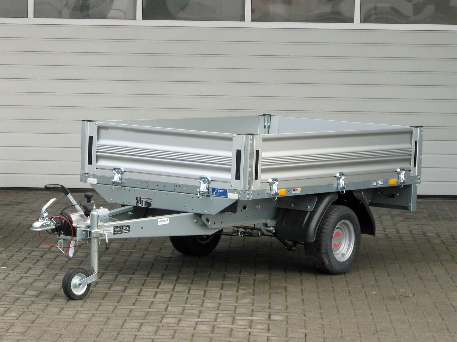 Anhänger Stema SH O2 10-21-13.1 mit Aluminium-Bordwänden
