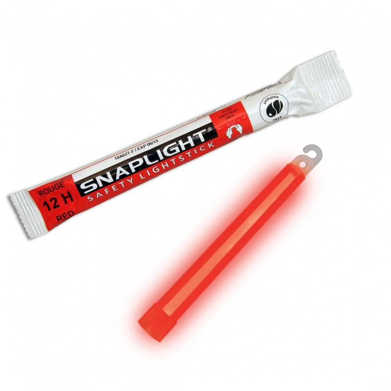 SNAPLIGHT BATON LUMINEUX 15CM - 12H Rouge