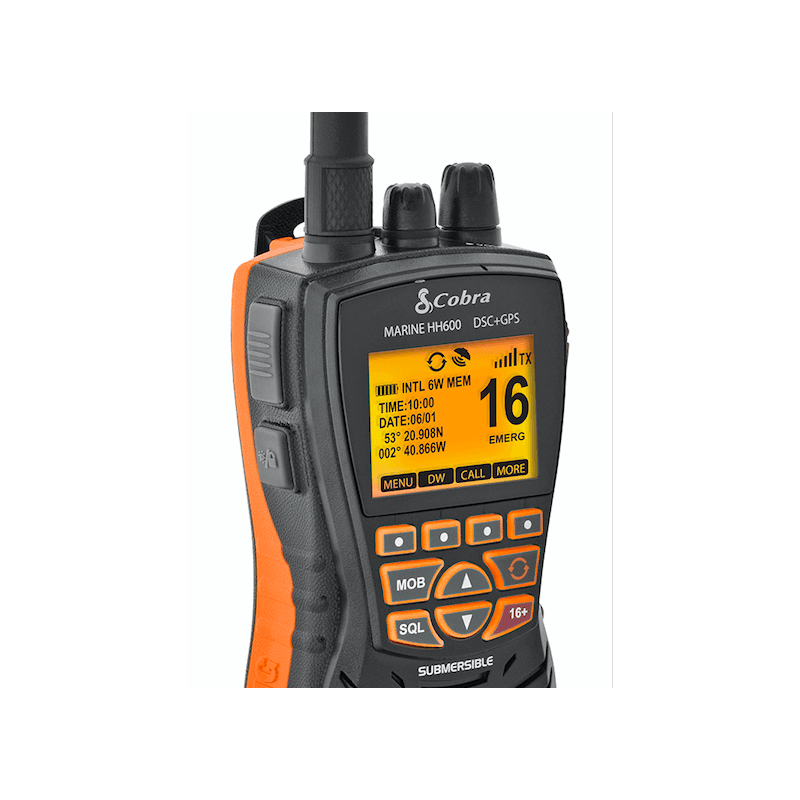 COBRA MARINE MR HH600 GPS BT EU VHF