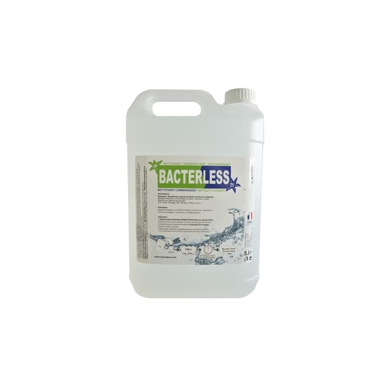 BACTERLESS - Désinfectant combinaison néoprène 5 Litres