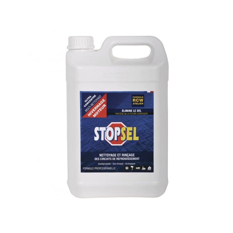 STOPSEL RCW Hivernage - Rincer & nettoyer les circuits de refroidissement 5 Litres