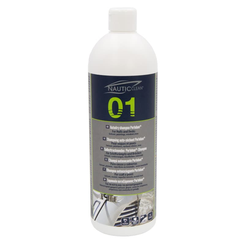 Shampoing auto-séchant Perloban - NAUTIC CLEAN 01 1 Litre