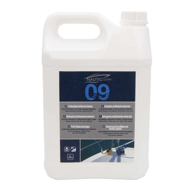 NETTOYANT PROFESSIONNEL UNIVERSEL - NAUTIC CLEAN 09 5 Litres