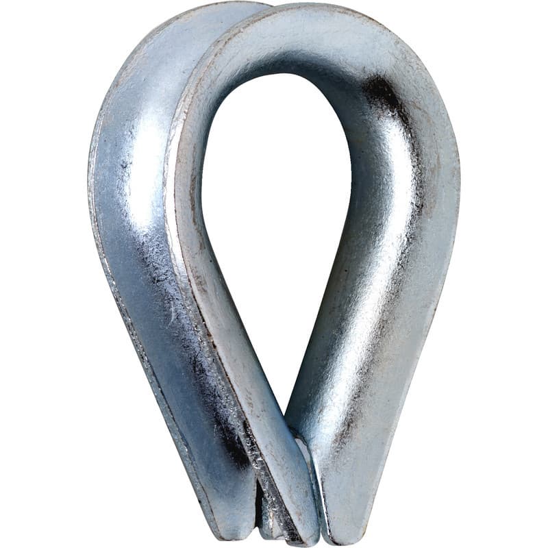 Cosse coeur Inox A4 12mm