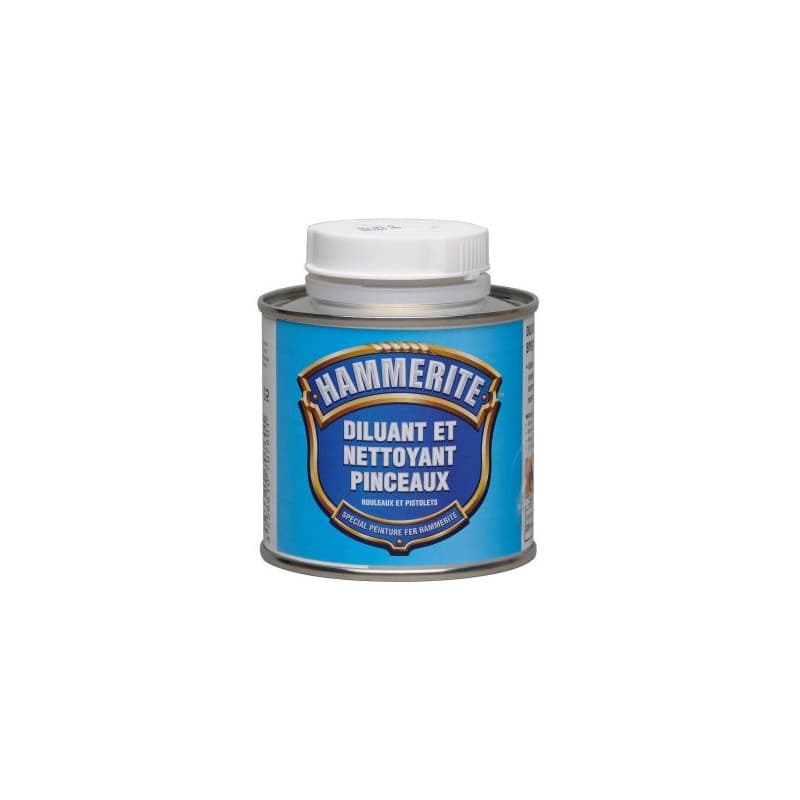 Hammerite - Peinture laque antirouille 1 Litre Diluant Hammerite
