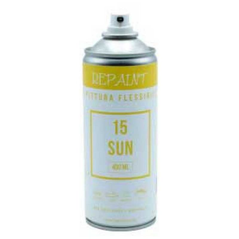 REPAINT Aérosol spécial PVC - Vinyl - Néoprène - Hypalon Jaune