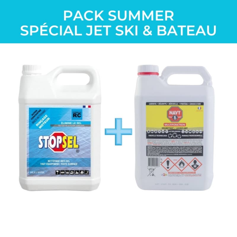PACK SUMMER spécial jet ski et bateau - STOPSEL