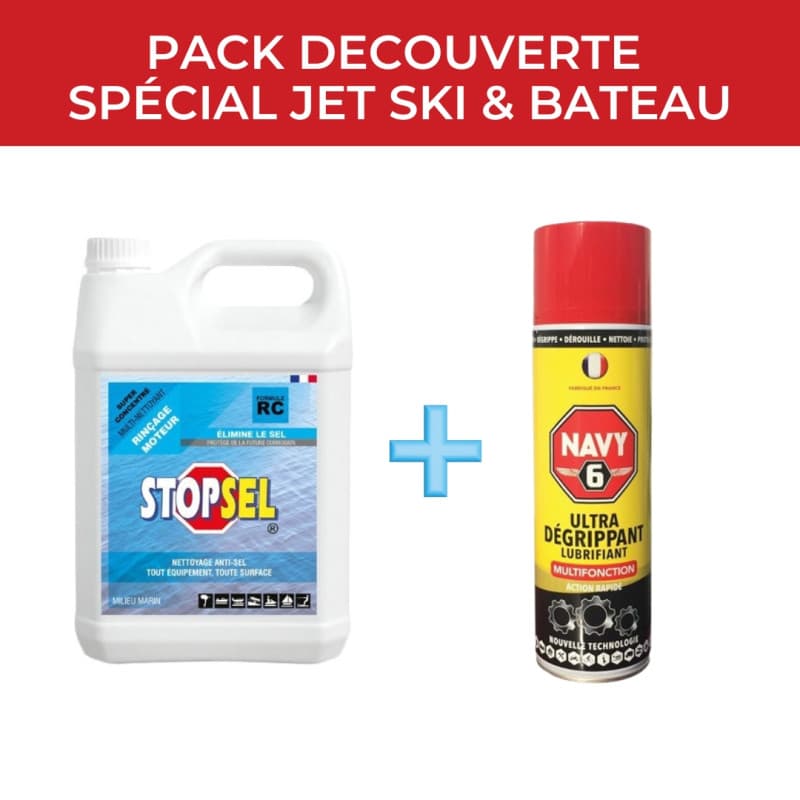 PACK DECOUVERTE spécial jet ski & bateau - STOPSEL