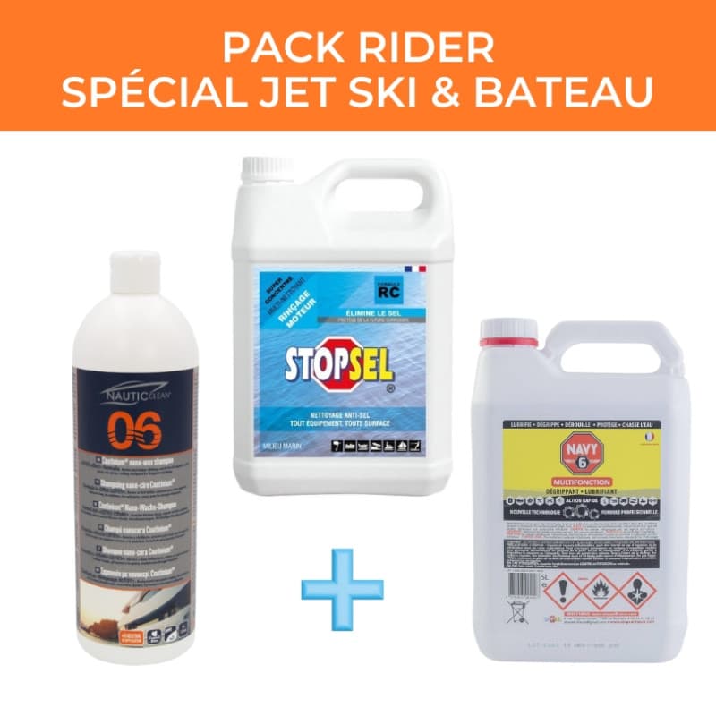 PACK RIDER spécial jet ski et bateau - STOPSEL