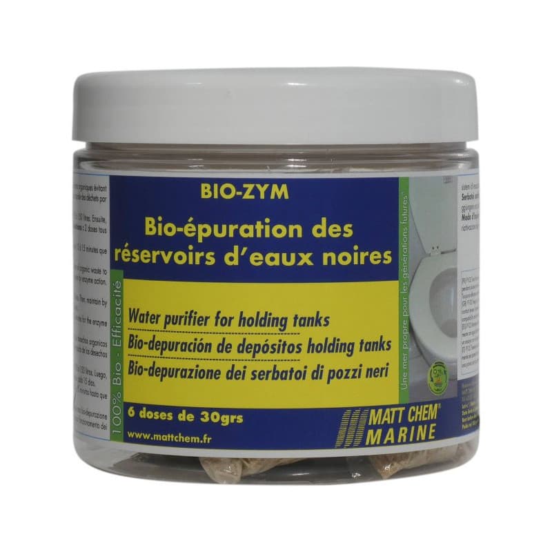 MATT CHEM - BIO-ZYM Doses enzymatiques pour réservoir d'eaux noires