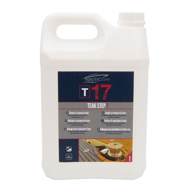 NETTOYANT TECK - ETAPE 1 - NAUTIC CLEAN T17 5 Litres