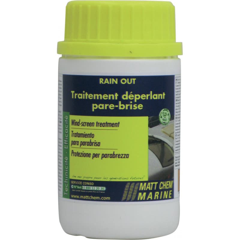 RAIN OUT 125ML PROTECTION ANTI-SALISSURE POUR PARE-BRISE ET VITRES