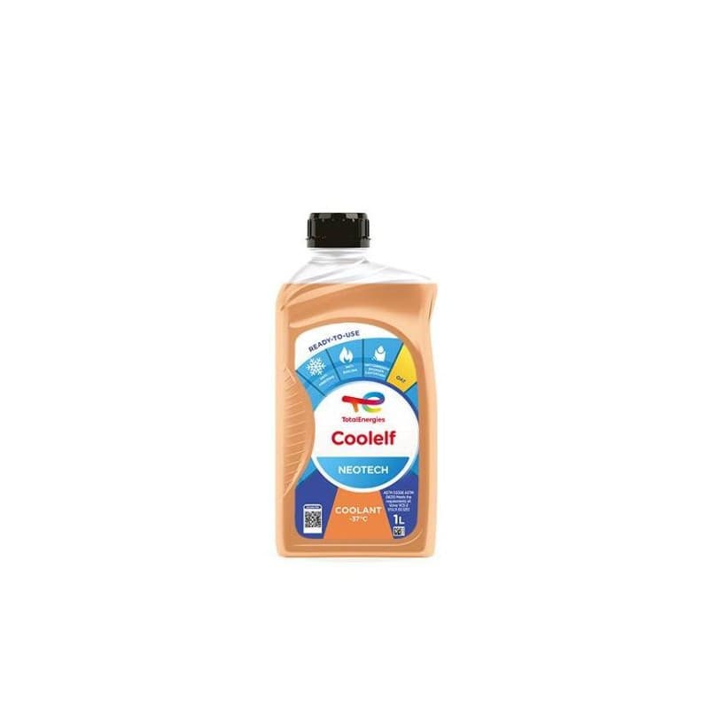 Liquide de refroidissement Coolelf Neotech -37° TOTAL ENERGIES 1 Litre