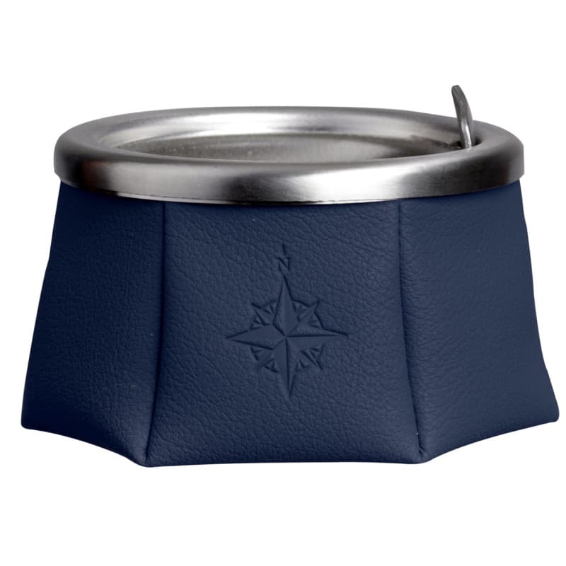 Cendrier Bleu marine avec Couvercle Windproof | MARINE BUSINESS